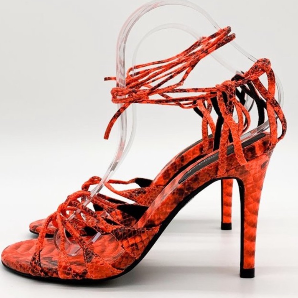 Nwot Jeffrey Campbell Numerical Python Strappy Sa… - image 5